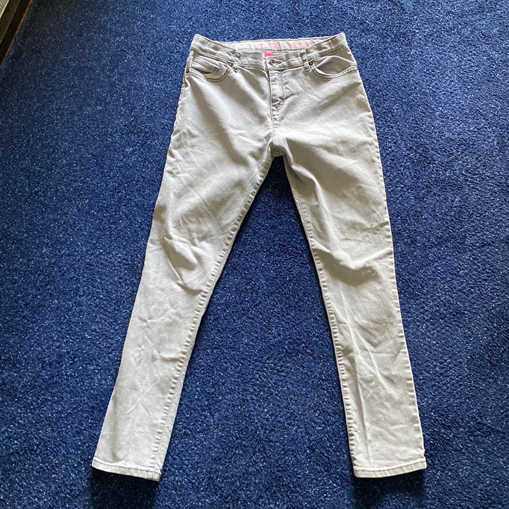 Grey children’s place jeans size 16 supper skinny no holes no stains